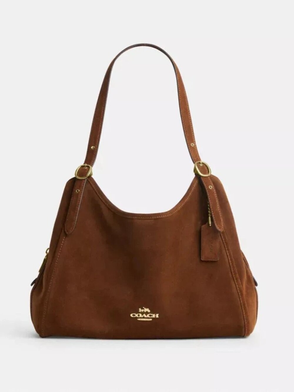 COACH Erin Shoulder Bag CET41 IMWBR Warm Brown Leather New with tags